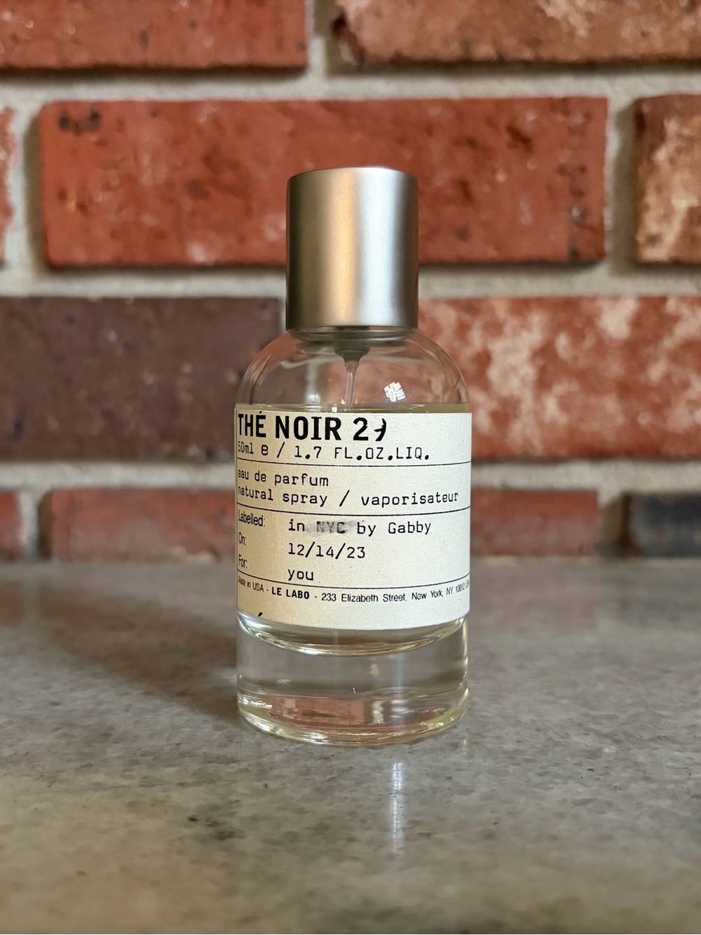 Le Labo Thé Noir 29